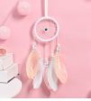 Feather Flower Night Light Walling Hanging Feather Dreamcatcher Online