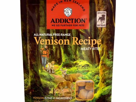 20% OFF: Addiction Meaty Bites Venison Grain Free Dog Treats 4oz For Discount