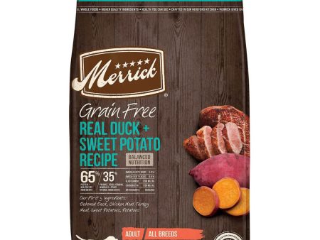 Merrick Grain Free Real Duck & Sweet Potato Dry Dog Food Online Sale