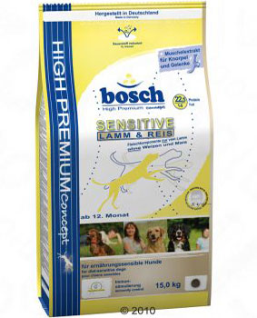 Bosch High Premium Sensitive Lamb & Rice Dry Dog Food Online Sale