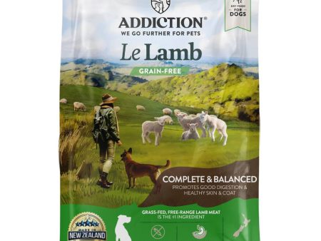 25% OFF BUNDLE DEAL : Addiction Le Lamb Grain Free Dry Dog Food For Sale