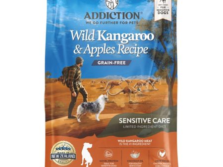 25% OFF BUNDLE DEAL: Addiction Wild Kangaroo & Apples Grain Free Dry Dog Food For Discount