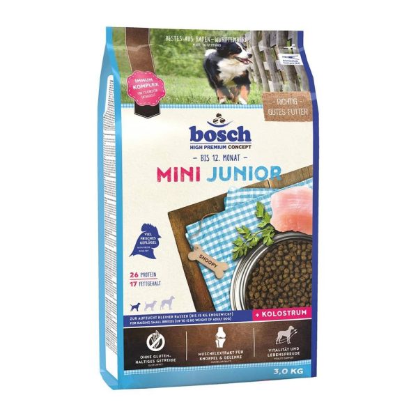 Bosch High Premium Mini Junior Dry Dog Food For Sale