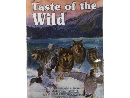 BUNDLE DEAL FREE TREAT : Taste of the Wild Wetlands with Roasted Fowl Grain Free Dry Dog Food For Cheap