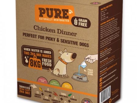 PURE Chicken Dinner Dehydrated Grain-Free Dog Food For Sale