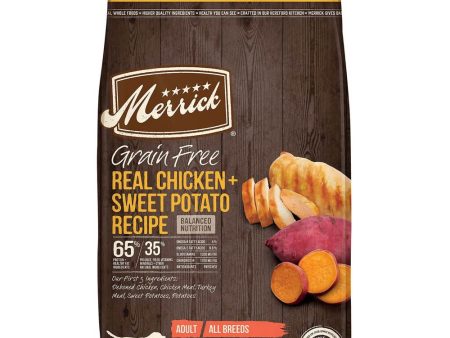 Merrick Grain Free Real Chicken & Sweet Potato Dry Dog Food For Discount