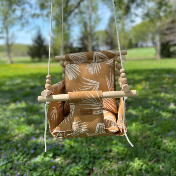 Outdoor Baby Child Swing - Nutmeg Leaf Online