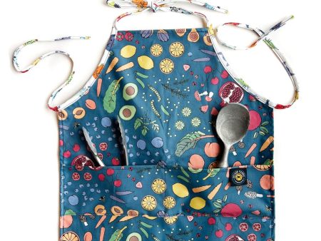 Kids Wipe Clean Apron - Kale For Cheap