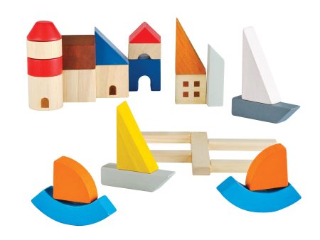 Marina Wooden Block Set Cheap