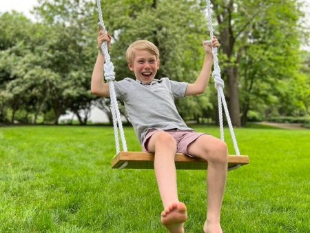 Sweet Swinging Bench Swing - Hickory Sale