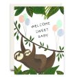 Welcome Sweet Baby Card Online