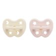 2 Pack Colorful Natural Rubber Pacifier 0-3 months on Sale