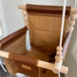 Indoor Baby Child Swing - Bourbon Leather Cheap