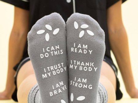 Birthing Affirmation Hospital Socks Fashion