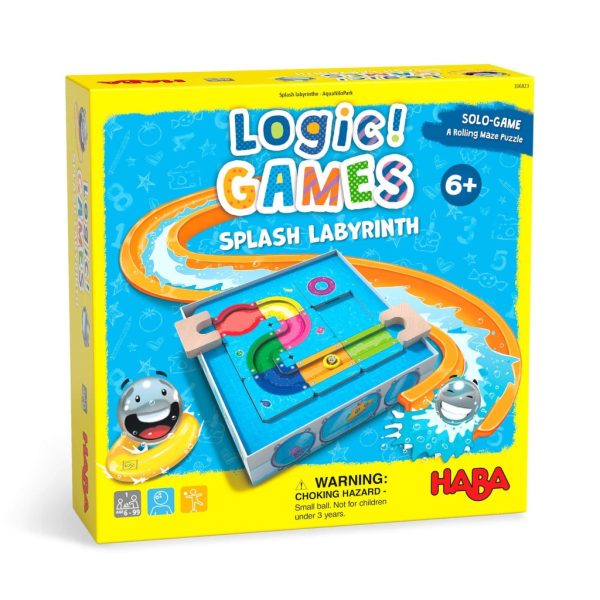 Logic! GAMES: Splash Labryinth For Sale