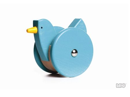 Wooden Wobbling Chicken - Teal Cheap