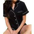 Short Sleeve Bamboo Mama Pajamas for Pregnancy + Postpartum Online Hot Sale