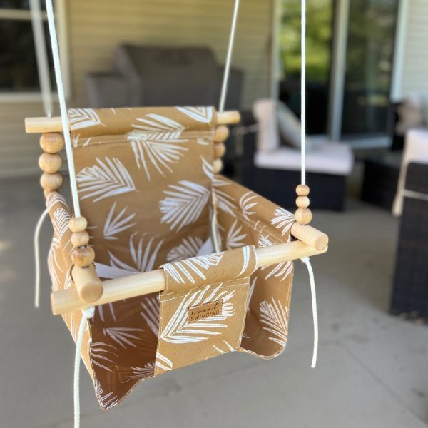 Outdoor Baby Child Swing - Nutmeg Leaf Online