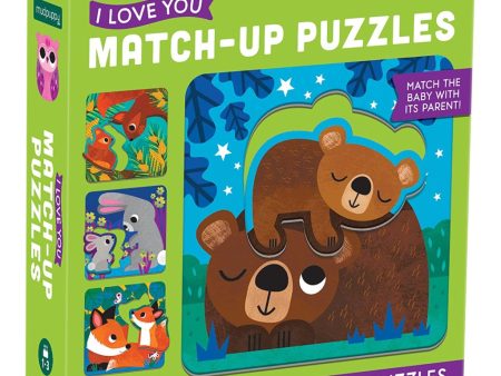 I Love You Match-Up Puzzles - Forest Babies Online